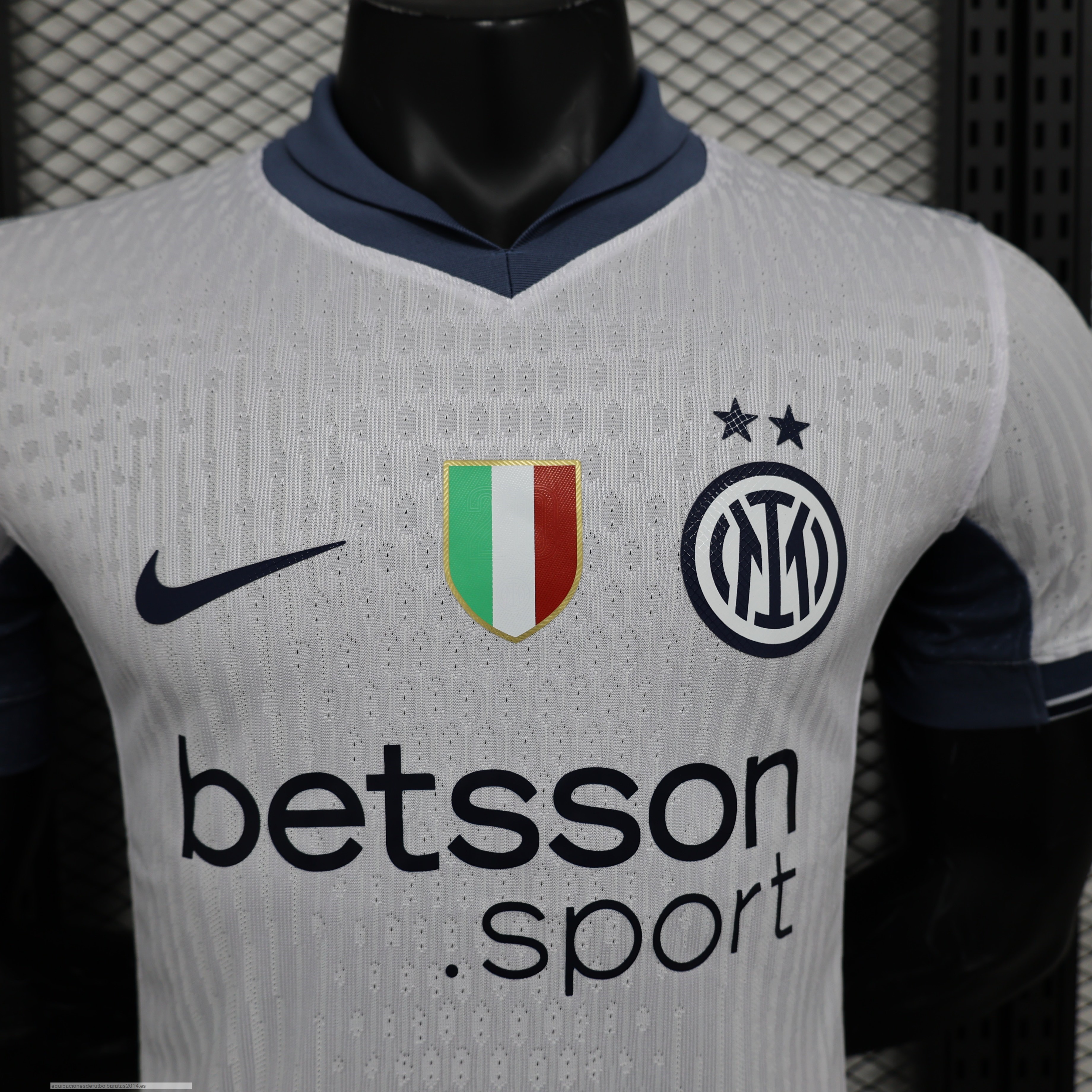 Nuevo 2ª Jugadores Camiseta Inter Milán 24/25 Blanco Baratas